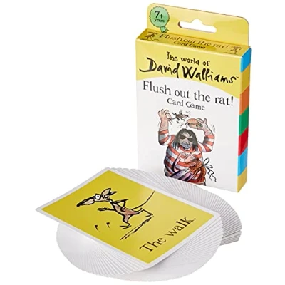 Image of The World of David Walliams 6855 Flush Out Rat Card Game