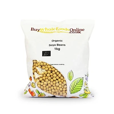 Image of Organic SOYA Beans 1kg (BWFO)