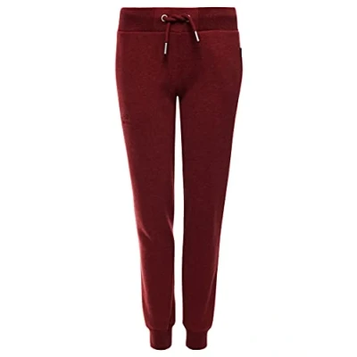 Image of Superdry Women&#039;s Vintage Logo EMB Jogger Casual Pants, Rhubarb Marl, XS