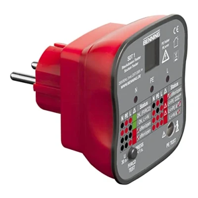 Image of Benning SDT 1 Socket Tester with Finger Contact, 020053