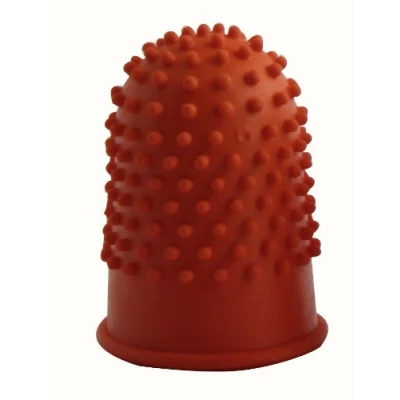 Image of Rexel Thimblettes Size 0 20 mm with Raised Dimples For Superior Traction (Pack of 10)