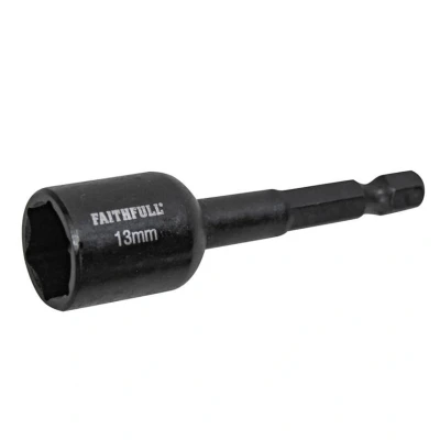 Image of Magnetic Impact Nut Driver 13mm x 1/4in Hex