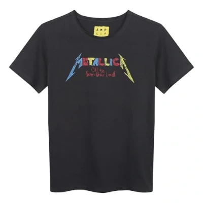 Image of Amplified Childrens/Kids Crayons Out Metallica T Shirt (7 8 Years) (Charcoal)