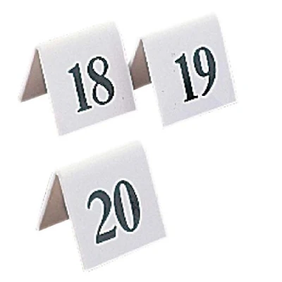 Image of Beaumont Perspex Table Numbers 31 40