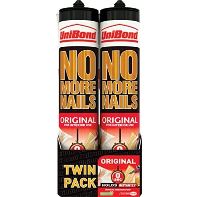 Image of UniBond No More Nails Original Cartridge, 300 ml Pack of 2
