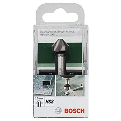 Image of Bosch 2609255123 16 x 60mm Countersink HSS 3 Cutting Edges M8 90 Degree