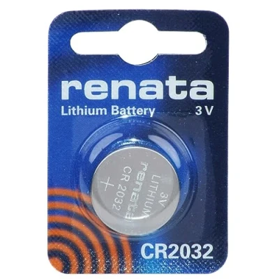 Image of Renata CR2032 Lithium Battery Single