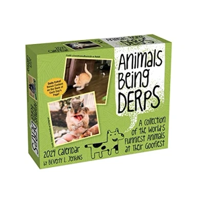 Image of Animals Being Derps 2024 Day to Calendar
