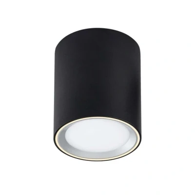 Image of Nordlux Fallon long LED downlight 3 level dim black/steel