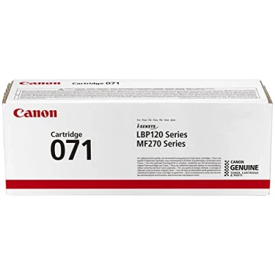 Image of Canon Cartridge 71 BK Black Toner Cartridge, 1,200 pages (cardboard box)