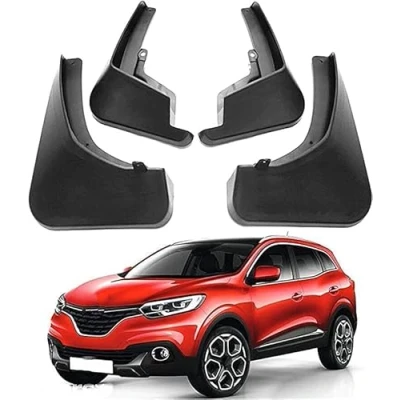 Image of EZURI Car Front Rear Mud Flaps for Renault Kadjar 2015 2016 2017 2018 2019 2020, 4pcs Splash Guards Auto Fender Exterior Protective Styling Accessories