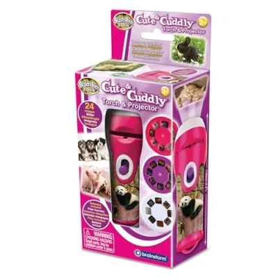 Image of Brainstorm Toys Cute &amp; Cuddly Torch and Projector