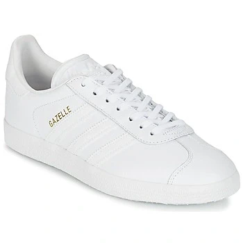 Image of adidas Originals Gazelle Trainers, Size: 13, White Leather/synthetics