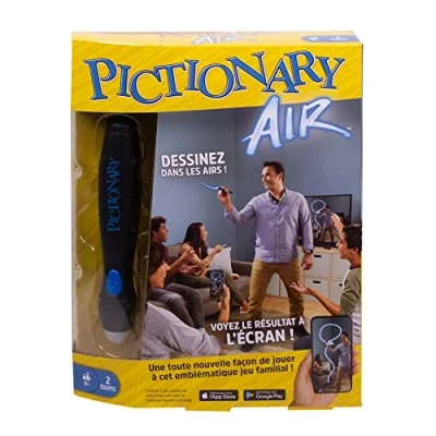 Image of Pictionary Air GJG13 Drawing Game with Screen French Version