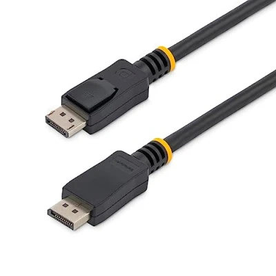 Image of StarTech.com 2m (6ft) DisplayPort 1.2 Cable 4K x 2K Ultra HD VESA Certified DP to for Monitor Video/Display Cord Latching Connectors (DISPL2M)