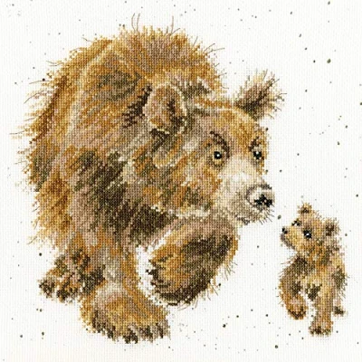 Image of Bothy Threads Cross Stitch Kit Wrendale Designs in My Footsteps