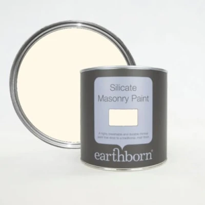 Image of earthborn Ecopro Silicate Masonry Paint Ivory (2.5 Liters)