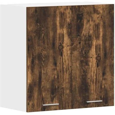 Image of vidaXL Hanging Cabinet Smoked Oak Engineered Wood (815111)