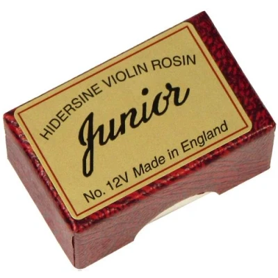 Image of Hidersine 12V Violin Rosin. Small Size. Handmade in the UK since 1890. Approx 10g cake. Ideal as a first rosin for beginners and students.