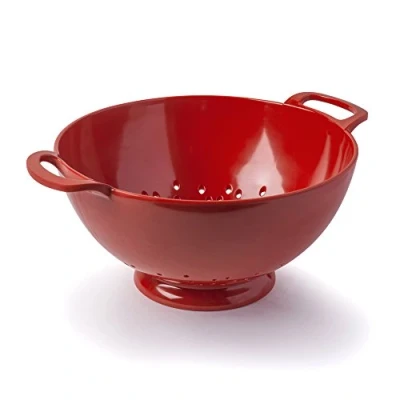 Image of Zeal G211R Melamine Colander/Strainer (24cm) Red