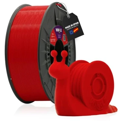 Image of Winkle PLA Filament 2.85 mm Printing 3D Printer Devil Red 1000 g Spool