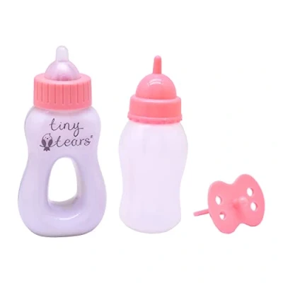 Image of John Adams Tiny Tears Magic Bottle Set: One of the UK&#039;s best loved Doll brands! Nurturing Accessories Ages 18m+