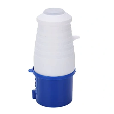 Image of Industrial Power Plug, 3 Pin Single Phase Site Explosion Proof Waterproof Replacement Socket 220 250V 32A (2P+E)