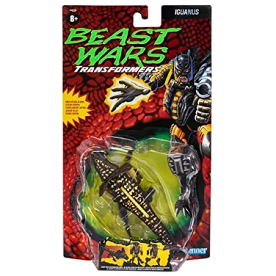 Image of Hasbro Transformers Vintage Beast Wars Iguanus Figure 8 Years+