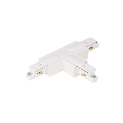 Image of Track Lighting T Connector Inside Right White Aurora