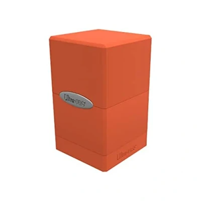 Image of Ultra Pro E 15732 Satin Tower Deck Box Pumpkin Orange