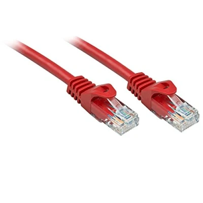 Image of LINDY 2m Cat.6 U/UTP Network Cable, Orange