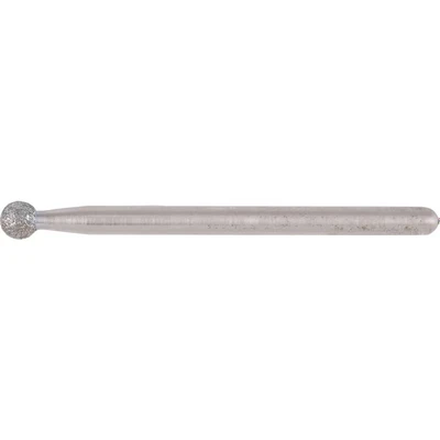 Image of York D1 Diamond Coated Rotary Burrs Ball Nosed 1.0MM