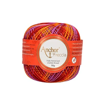 Image of ANCHOR Crochet Yarn, Cotton, 9461, Stärke 6