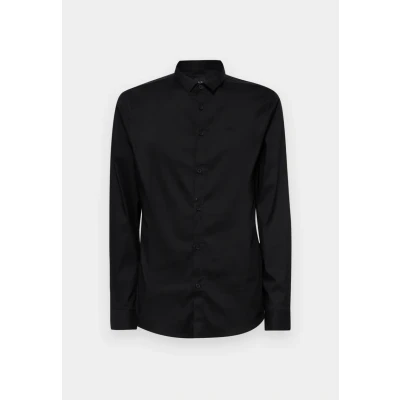 Image of Armani Exchange Camicia Shirt, Men&#039;s, Size: XS, Black