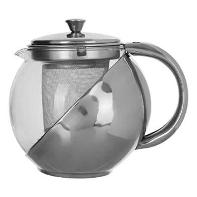 Image of Premier Housewares Teapot with Infuser, Stainless Steel 700 ml