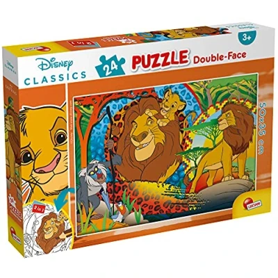 Image of Lisciani Giochi Disney Puzzle DF Plus 24 Lion King for Children, 86504