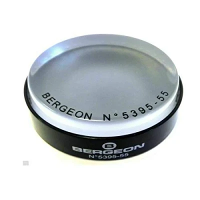 Image of Bergeon 5395 55 Soft Gel casing Cushion Transparent mm for Watches and Movements