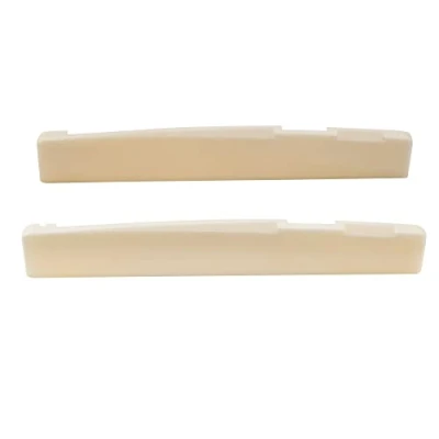 Image of Musiclily Bone Acoustic Guitar Saddle,76x3x13mm (2 Pieces)