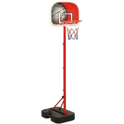 Image of vidaXL Portable Basketball Play Set Adjustable 138.5 166 cm