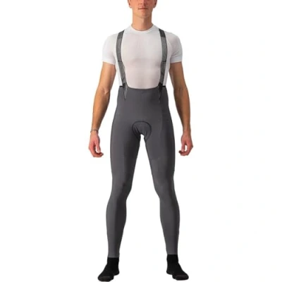 Image of CASTELLI 4522523 030 FREE AERO RC BIBT Tights Men&#039;s DARK GRAY Size XXL