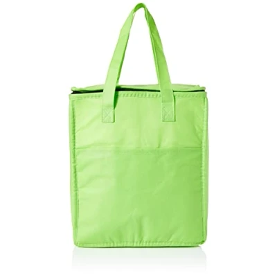 Image of eBuyGB Non Woven Multi Purpose Thermal Insulated Shopping Grocery Cooler Bag Green