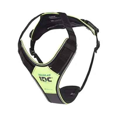 Image of IDC Longwalk Y Harness, Neon Gray, Size: 2XL