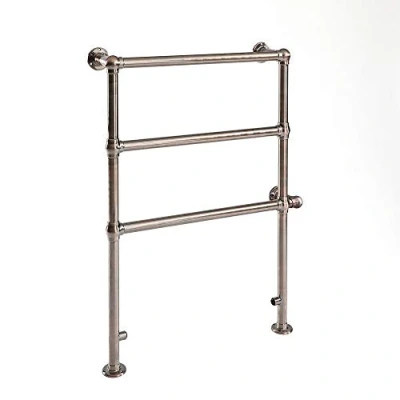 Image of Milano Derwent 200W Brushed Bronze Ladder Style Electric Heated Towel Rail 966mm x 673mm