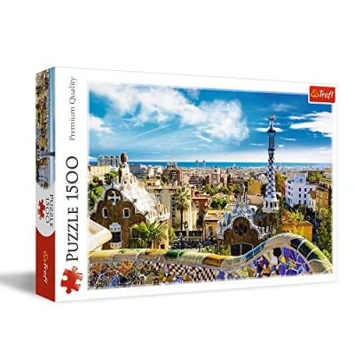 Image of Trefl 26147 Park Güell, Barcelona, Spanien 1500 pieces, premium quality, for adults and children aged 12 over Jigsaw Puzzle, Coloured