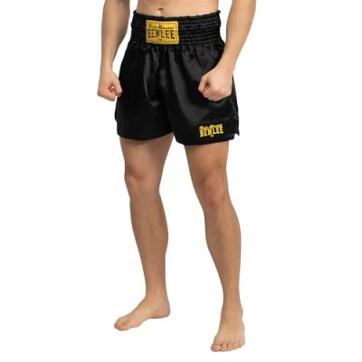 Image of BENLEE Rocky Marciano Men&#039;s Thai Boxing Shorts, Men, Thaiboxhose, black, XS
