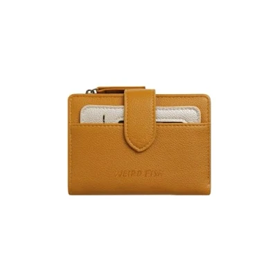 Image of Weird Fish Tabytha Purse Deep Amber Size ONE