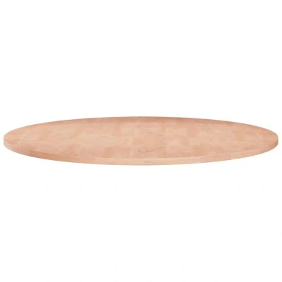 Image of vidaXL Round Table Top ??60x1.5 cm Solid Wood Oak