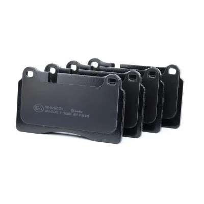 Image of 8380D1263 Brake pad set BREMBO P 44 018 prepared for wear indicator without accessories LAND ROVER: Range Rover 3, Sport