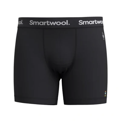Image of Smartwool Men&#039;s Everyday Merino Boxer Brief, BLACK, Small