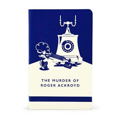Image of Agatha Christie Stationery &amp; Notebooks Pocket Notebook The Murder of Roger Ackroyd